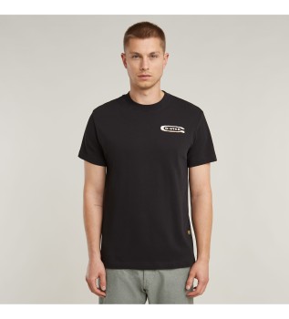 Back Graphic Arch T-shirt sort