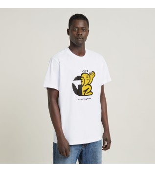 Figure Cartoon T-shirt white