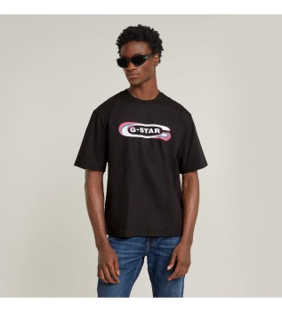T-shirt Old Skool dgrad noir