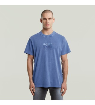 Majica z logotipom Multi modra