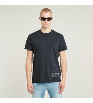 Shipping navy T-shirt