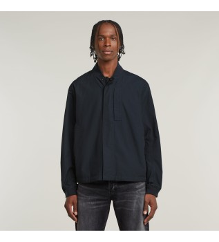 Blouson bombardier lger bleu marine