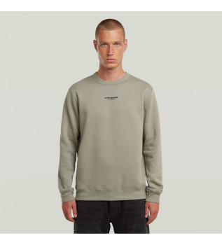 Sweatshirt Middelste borstlogo grijs 