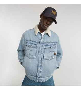 Veste Sherpa Dakota bleu