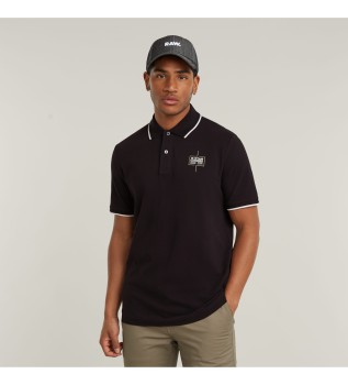 Polo Chest Logo schwarz