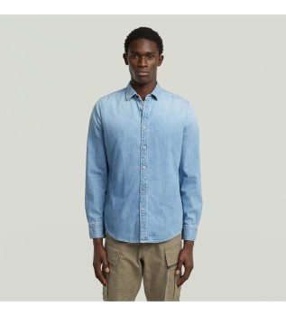 Clean Slim Skjorta bl