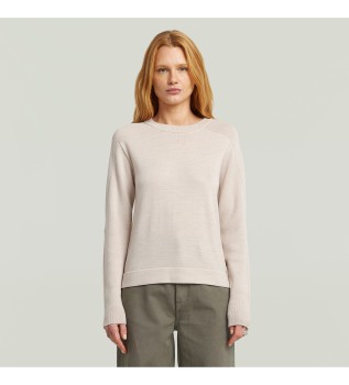 Core R beige jumper