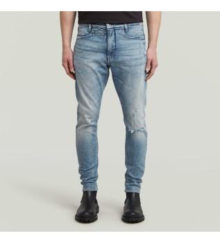 Jeans D-Staq 3D Slim bleu