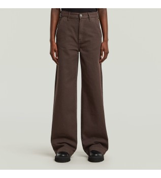 Jeans Deck 2.0 High Loose Chino marron