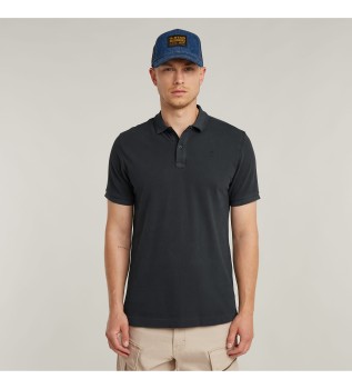 Polo Dunda Overdyed Slim navy
