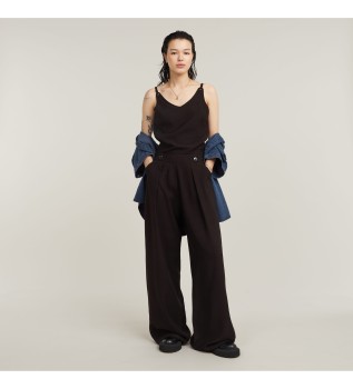 Correia Fluid Strap Overall preto