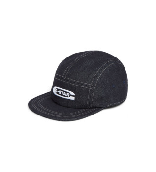 Keps Flat Brim 5 Panel navy