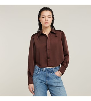 Chemise courte Holiday
marron