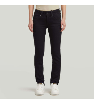 Jeans Midge Straight noir