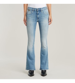 Jeans 3301 Flare blauw