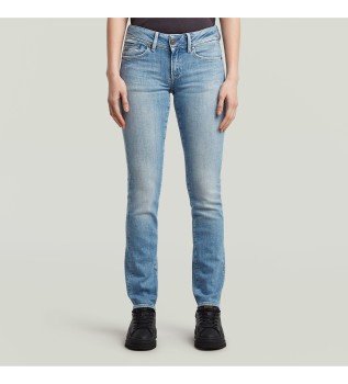 Jeans Midge Slim Straight blue