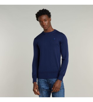 Pull en maille Premium Core navy