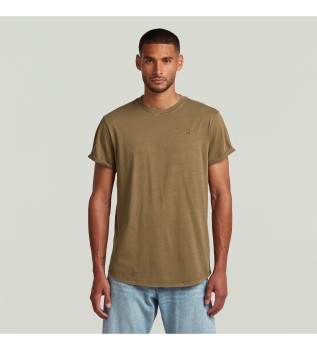 Brązowa koszulka z rzęsami