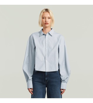 Chemise Macro Balloon bleu