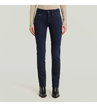 Jeans Midge Slim Straight navy