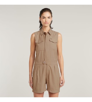 Taupefrgad jumpsuit fr sommaren