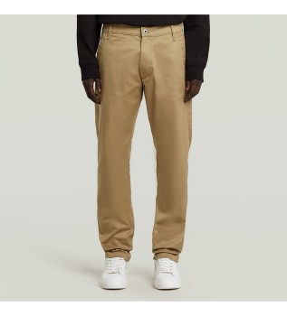 Pantalon chino fusel Morry marron