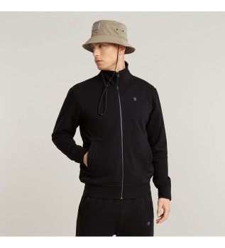 Nifous Zip Thru sweatshirt black