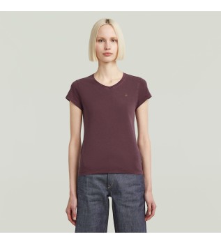 Camiseta Overdyed Eyben Slim V 2.0 lila