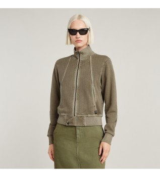 Veste surteinte verte