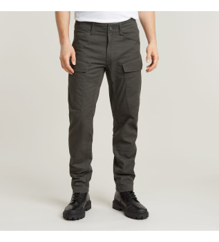 Pantalon Cargo Regular Tapered Gris