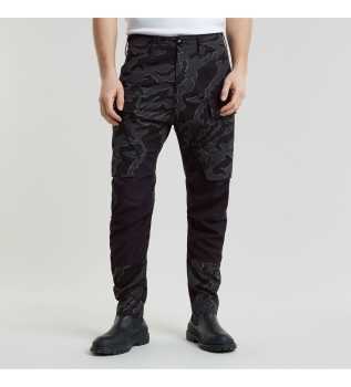 Pantalon 3D Regular Tapered Cargo 3.0 noir
