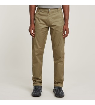 Pantalon chino Morry Tapered vert
