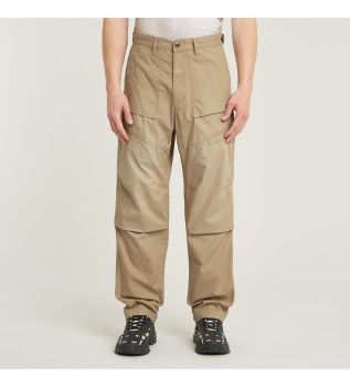 Pantalon dcontract Fatigue 3D taupe