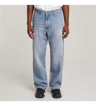 Pantalon chino bleu Modson