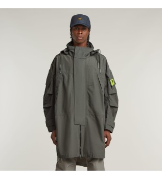 Parka Balloon Shell gris