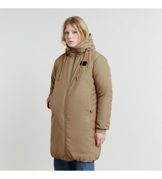 Brun vndbar parkas