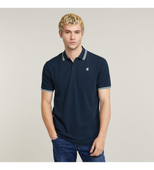 Polo Dunda Slim Stripe navy