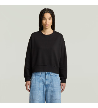 Premium Core Cropped Loose Sweatshirt