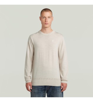 Premium Core R beige jumper