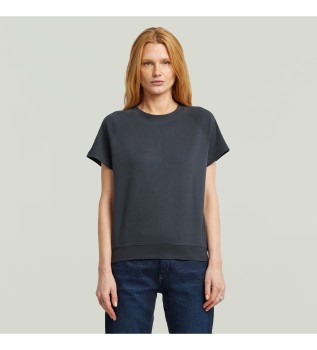 Maglietta raglan blu navy