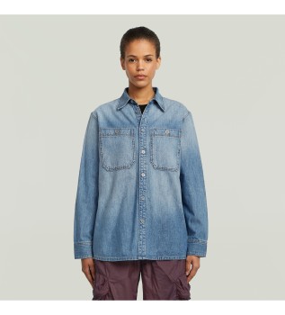 Skjorte Regular 2 Pockets bl