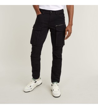 Pantaln Rovic Zip 3D Regular Tapered negro