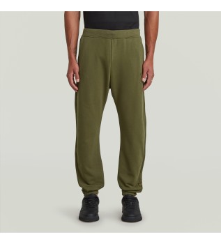 Script trousers green