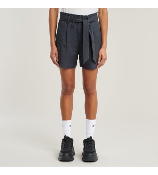 Sac en papier court gris