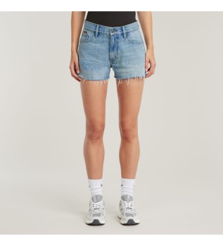 Shorts True Raw Edge azul