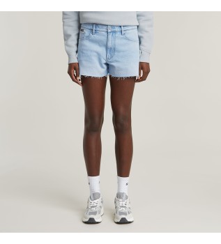 Shorts True Raw Edge azul