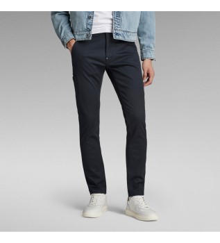 Chino skinny broek 2.0 marine