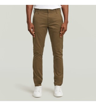 Pantalon chino skinny 3.0 marron