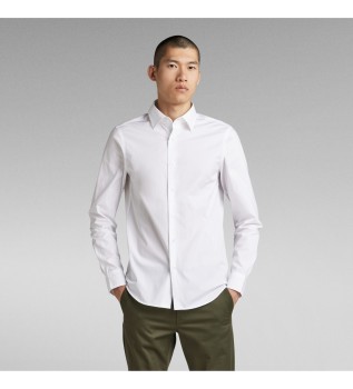 Slim fit overhemd wit