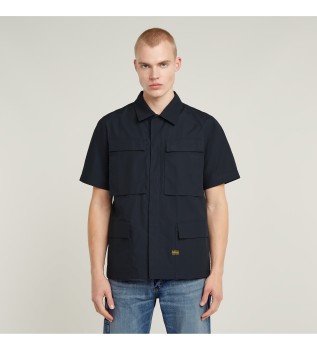 R-3N Slim berhemd navy